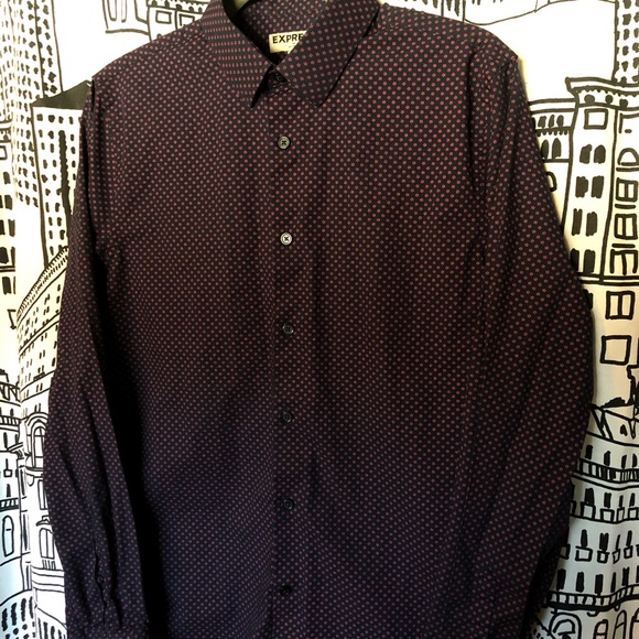 EXPRESS Men’s Button Down - Picture 2 of 4